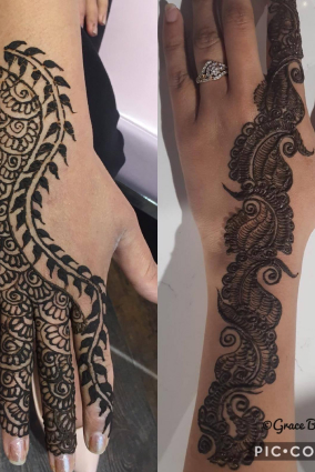 Grace beauty & brows Makeup, Mehandi Art & hair styling  